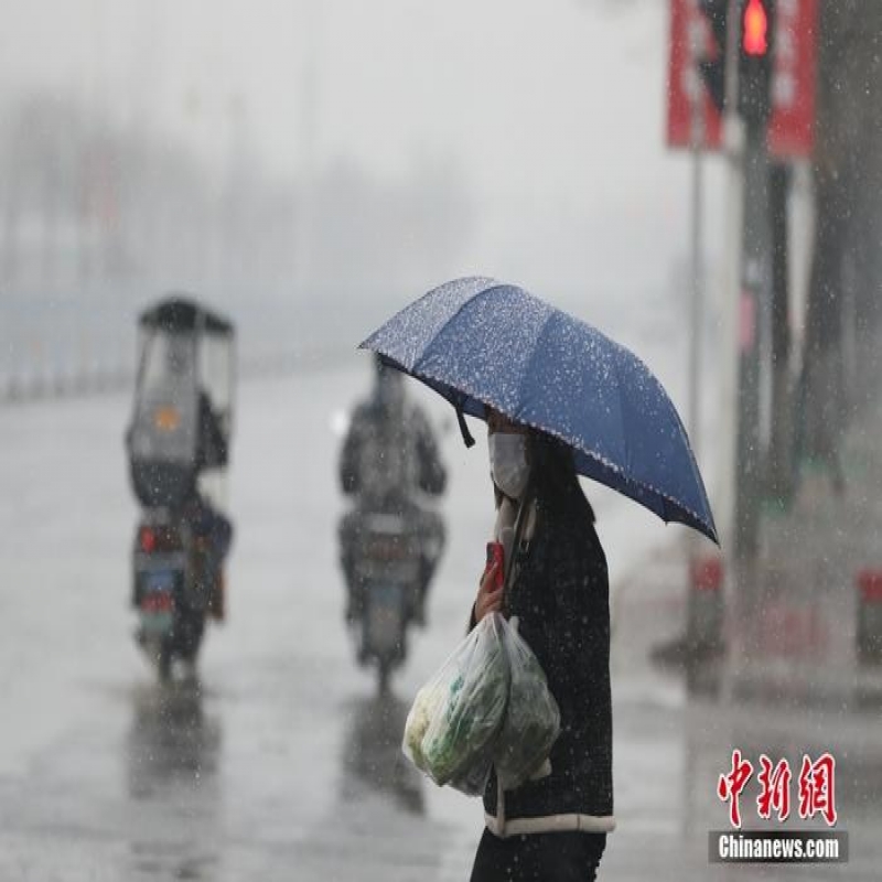 暴雨+暴雪+強(qiáng)對(duì)流天氣預(yù)警 這些地方一夜返冬